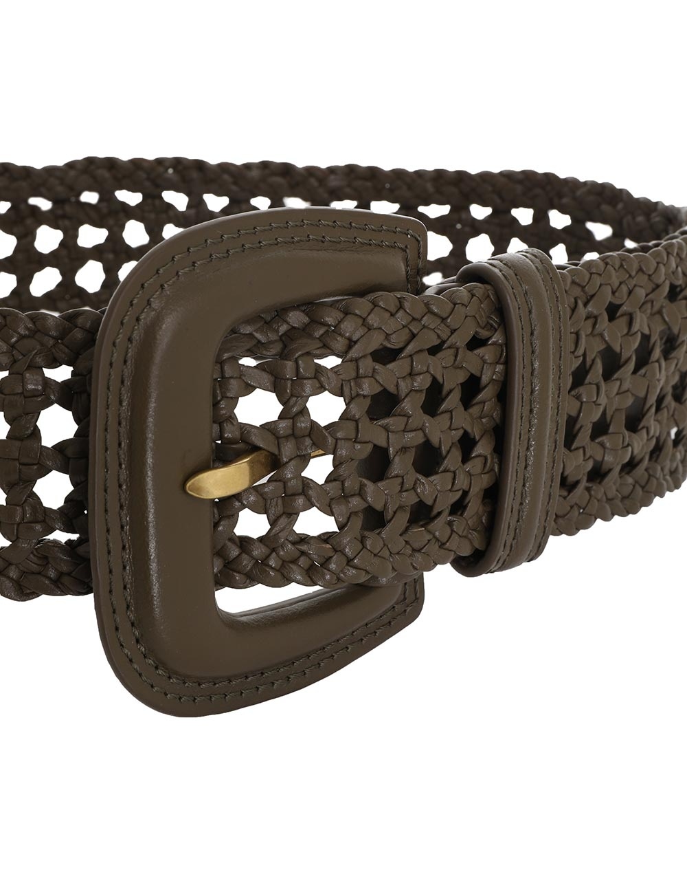BRAIDED LEATHER BELT - 3