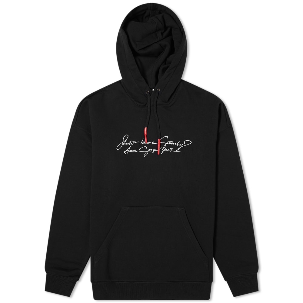 Givenchy Oversized Embroidered Calligraphy Hoody - 1