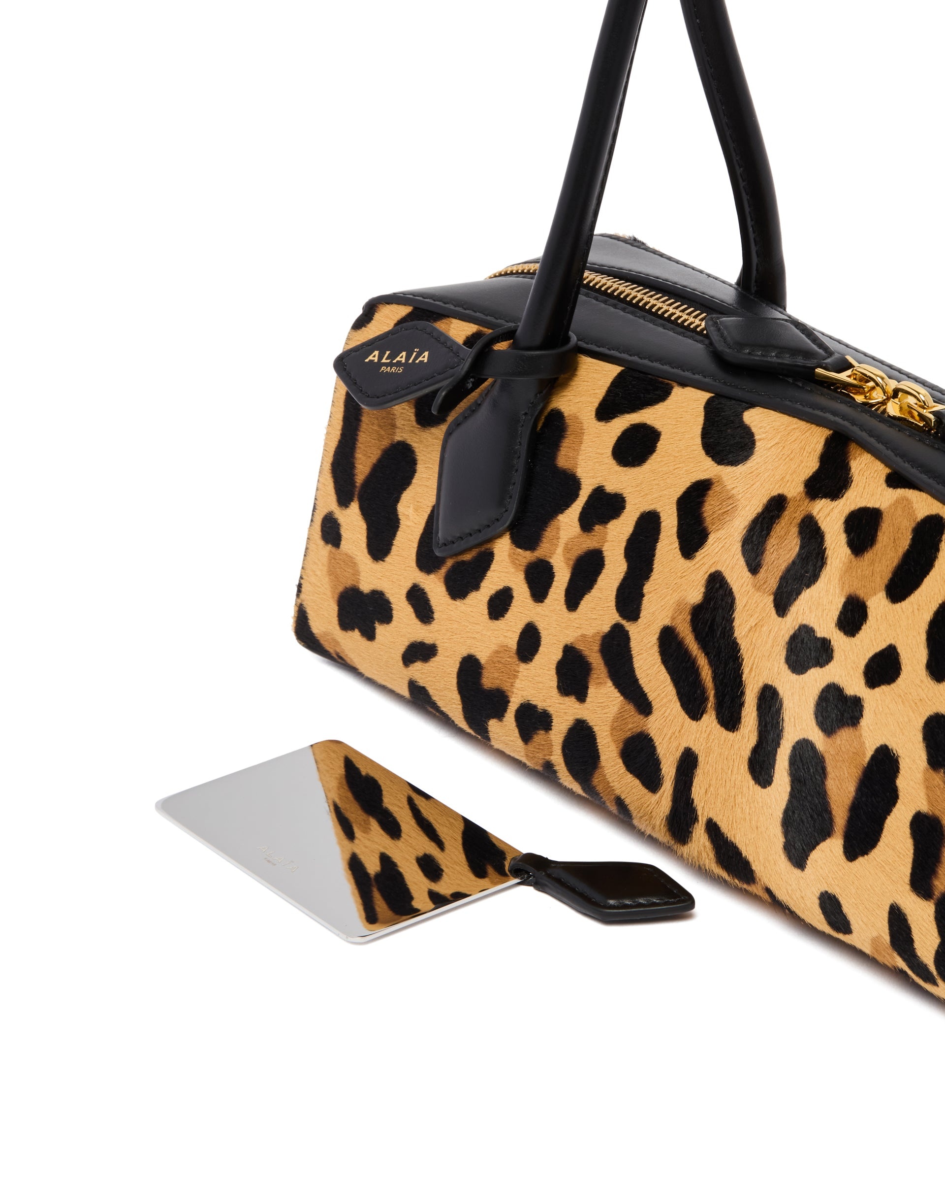 Animalier Leather Medium Le Teckel Bag - 5