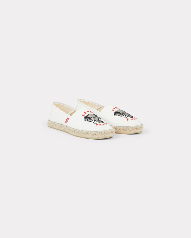 KENZO Embroidered canvas espadrilles outlook