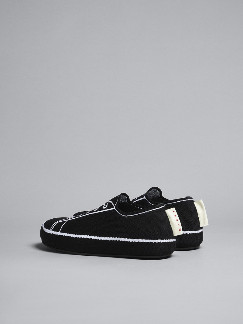 Marni TROMPE L'ŒIL JACQUARD LOW-TOP SNEAKER outlook