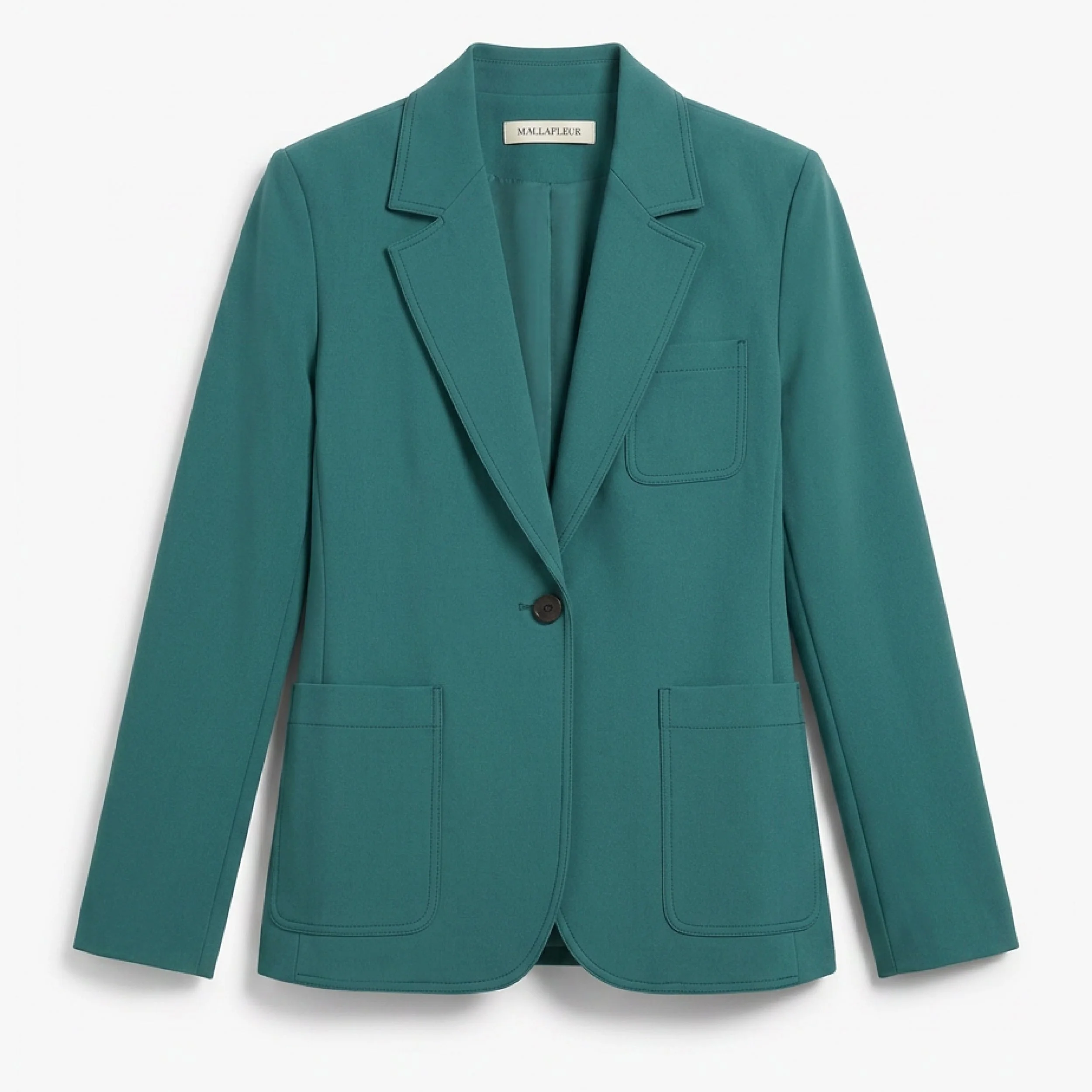 Soma Everywhere Blazer - Everyday Crepe with Topstitch - 1