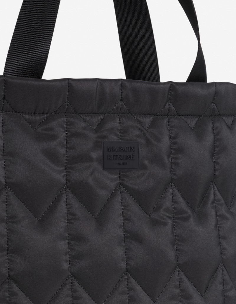 CHEVRON QUILTED LARGE TOTE 5