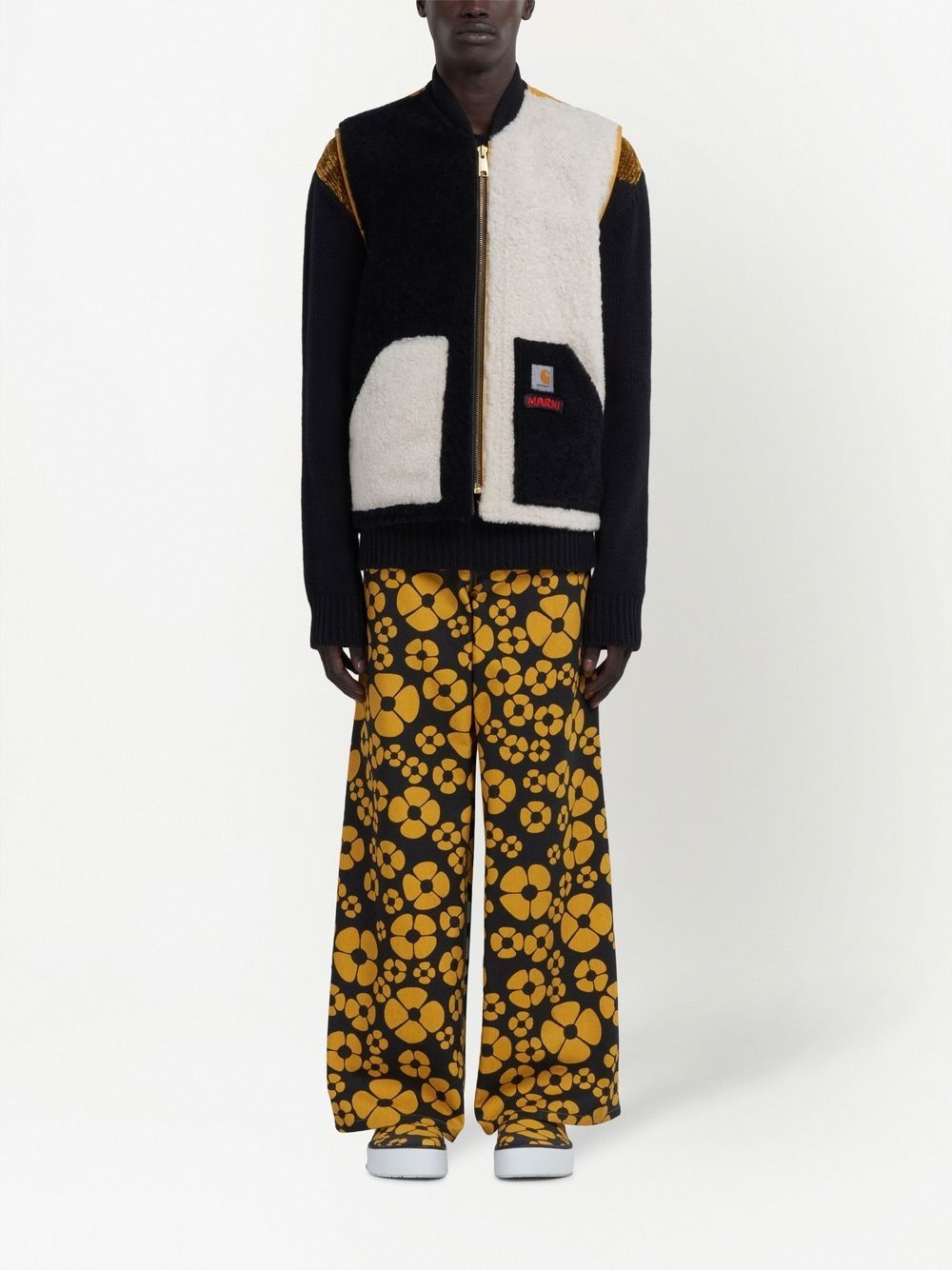 x Carhartt colour-block panel gilet - 2