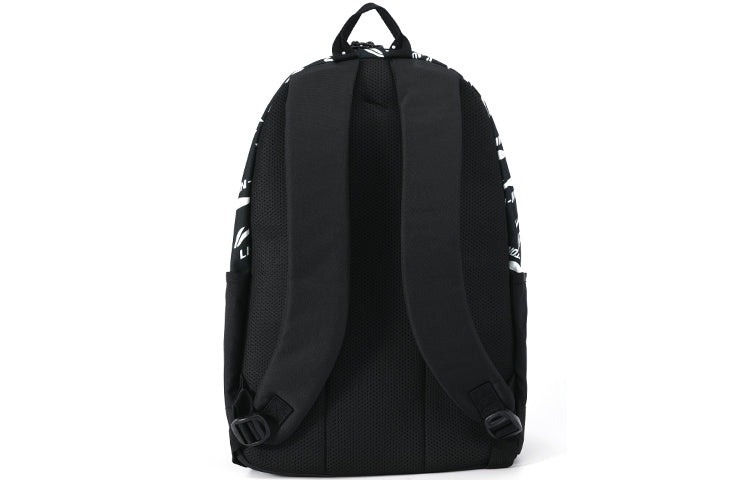Li-Ning Badminton Logo Backpack 'Black White' ABSR122-5 - 4