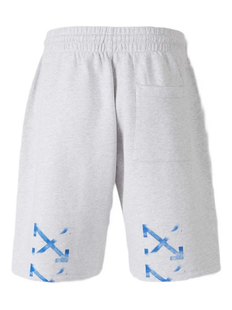 Off-White elastic-waistband logo-detail shorts outlook