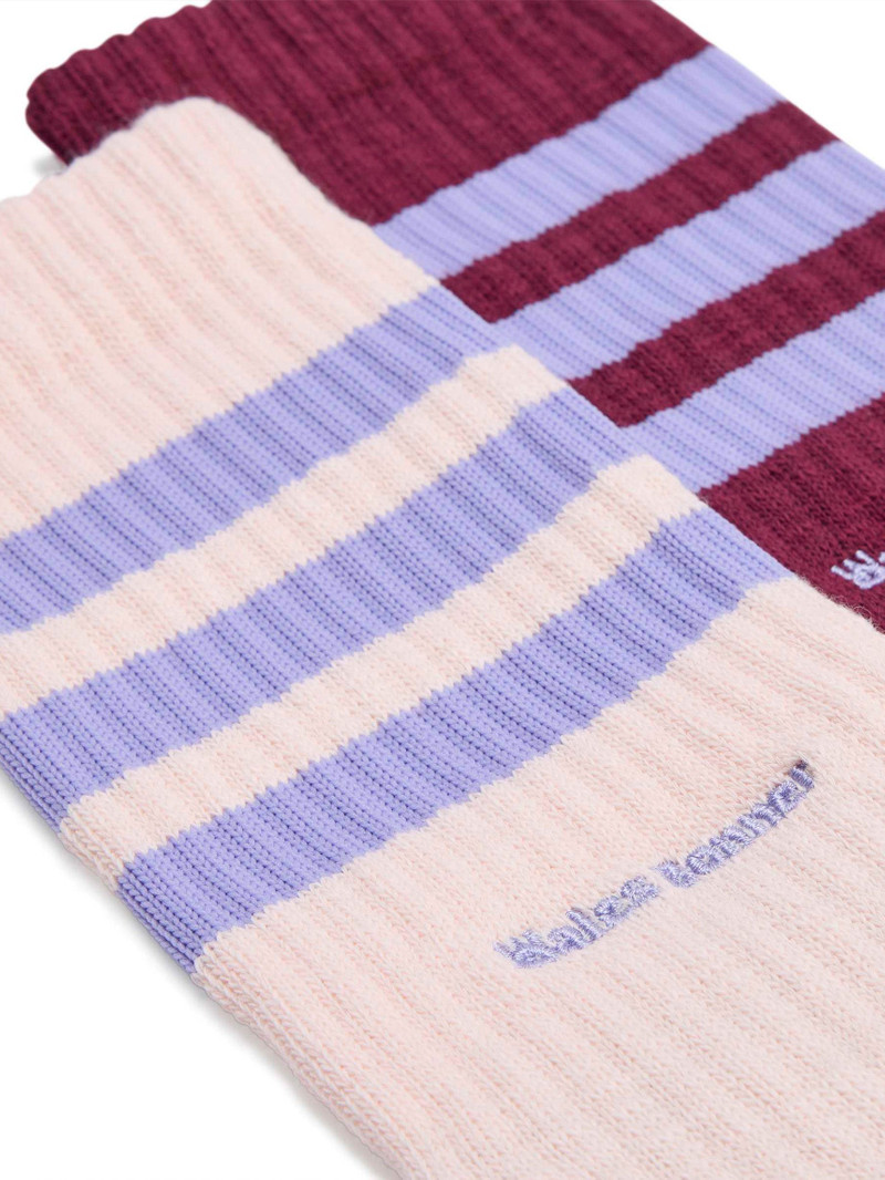adidas WB THREE STRIPES SOCKS - MAROON / WONQUA outlook