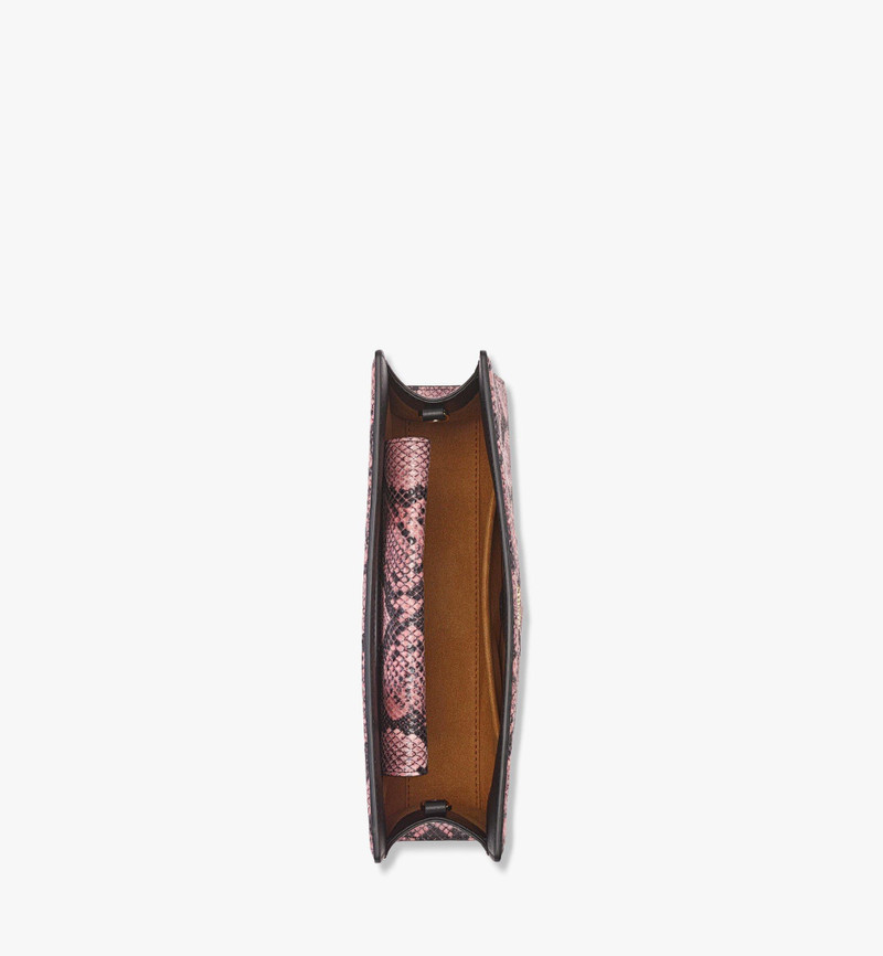 Diamond Tote in Python Print Coronet 4