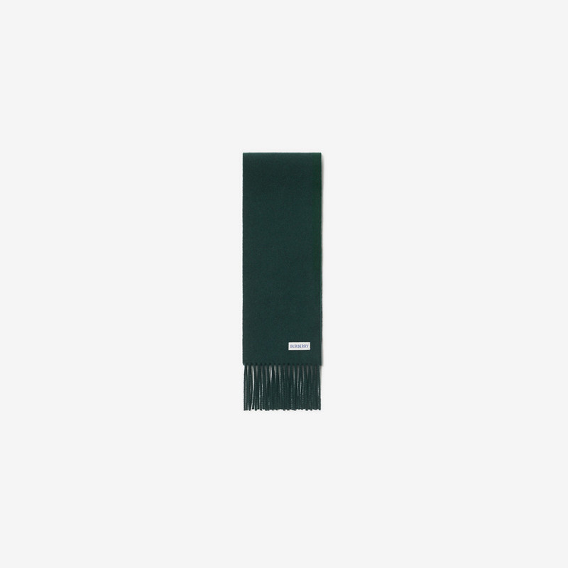 Check Label Cashmere Scarf 4