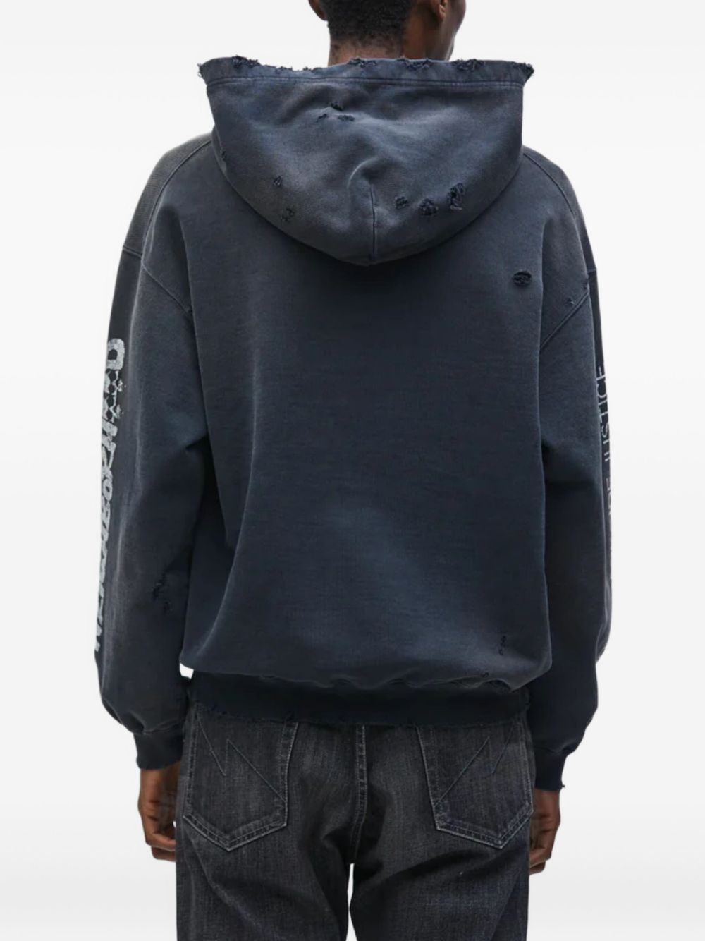 X BOUNTY HUNTER GRAPHIC-PRINT HOODIE - 3
