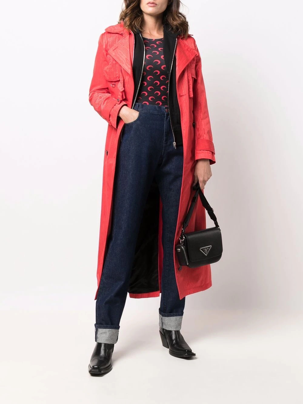 high-rise straight-leg jeans - 2