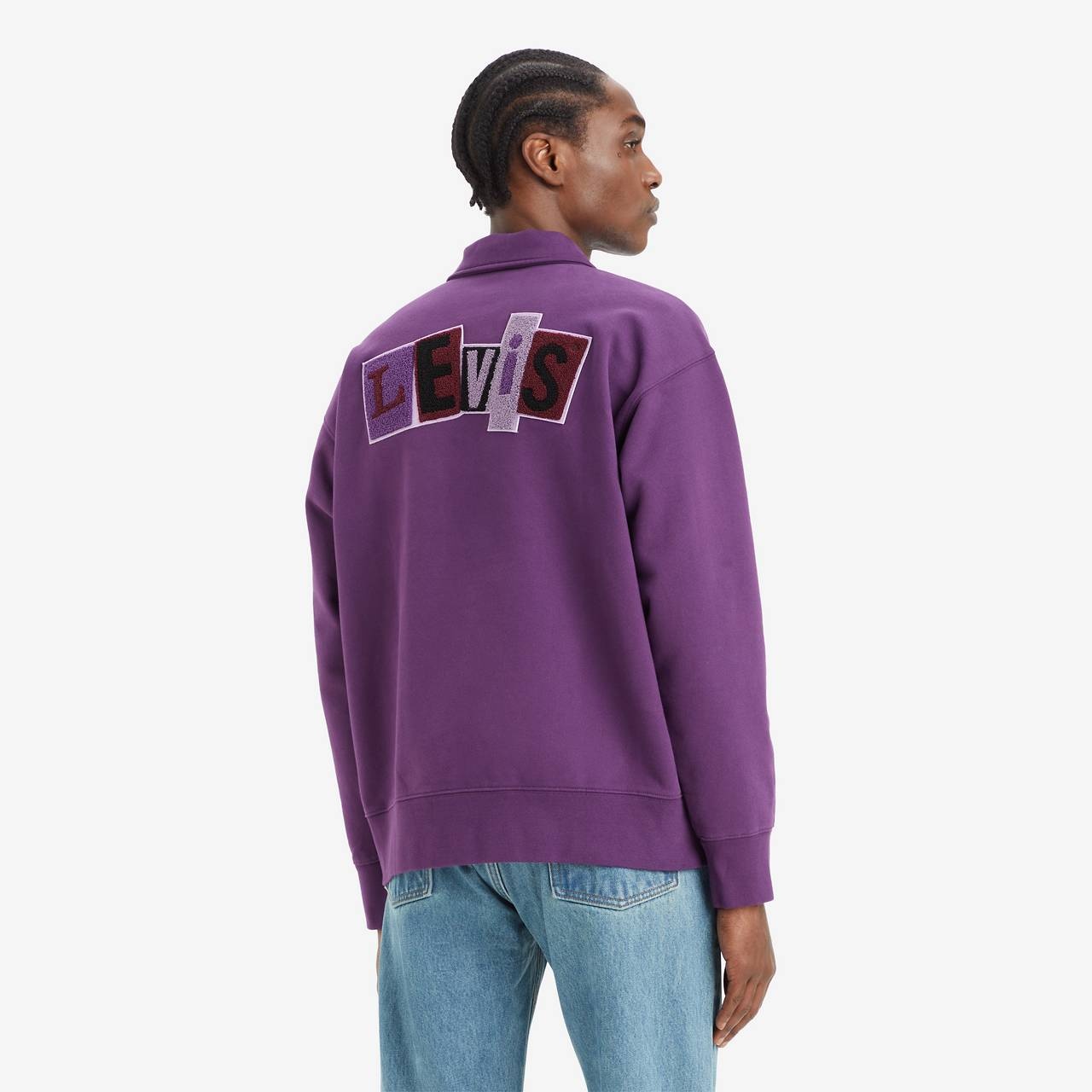 LEVI'S® SKATEBOARDING™ QUARTER-ZIP SWEATSHIRT - 4