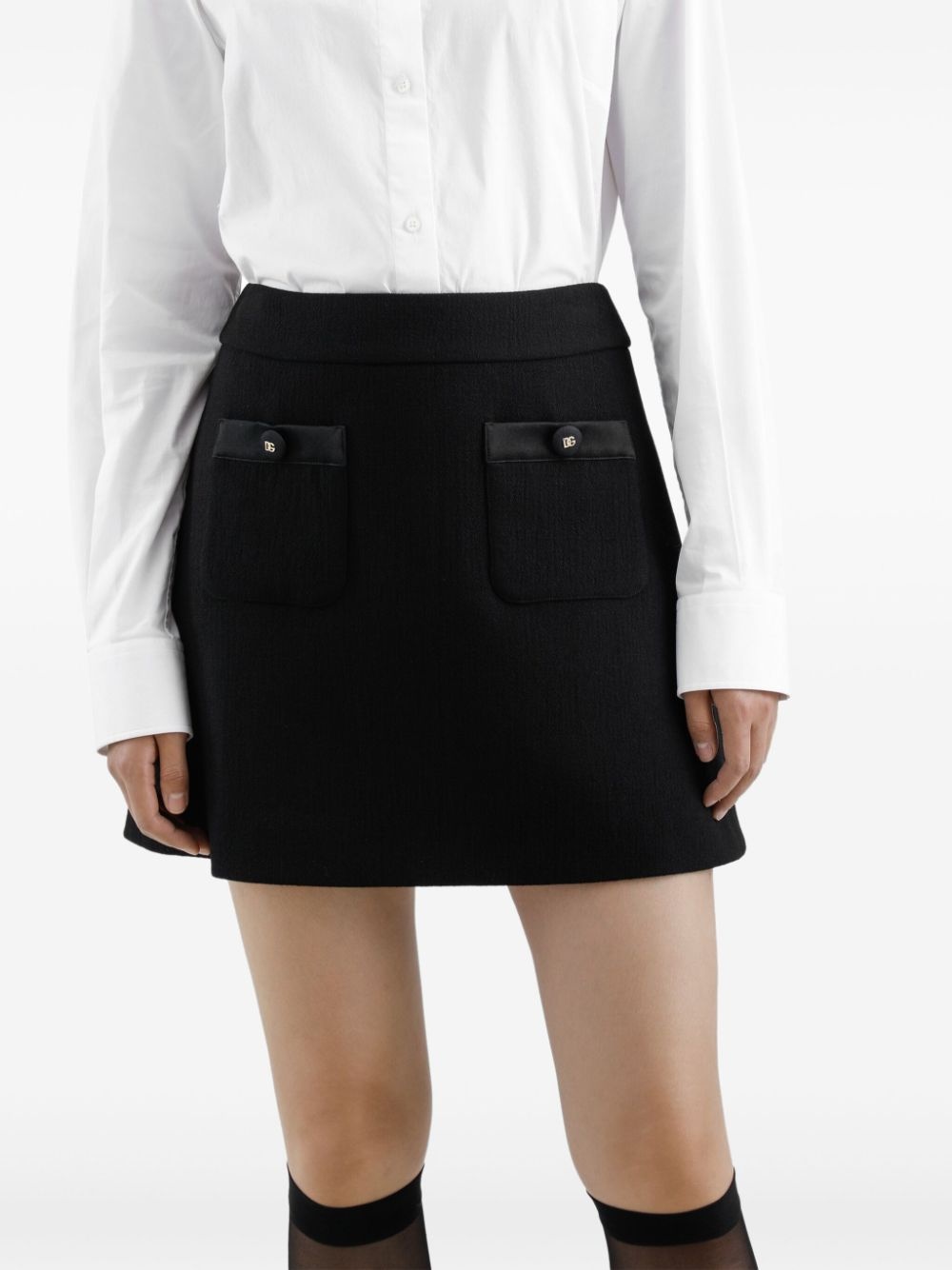 A-line mini skirt - 5