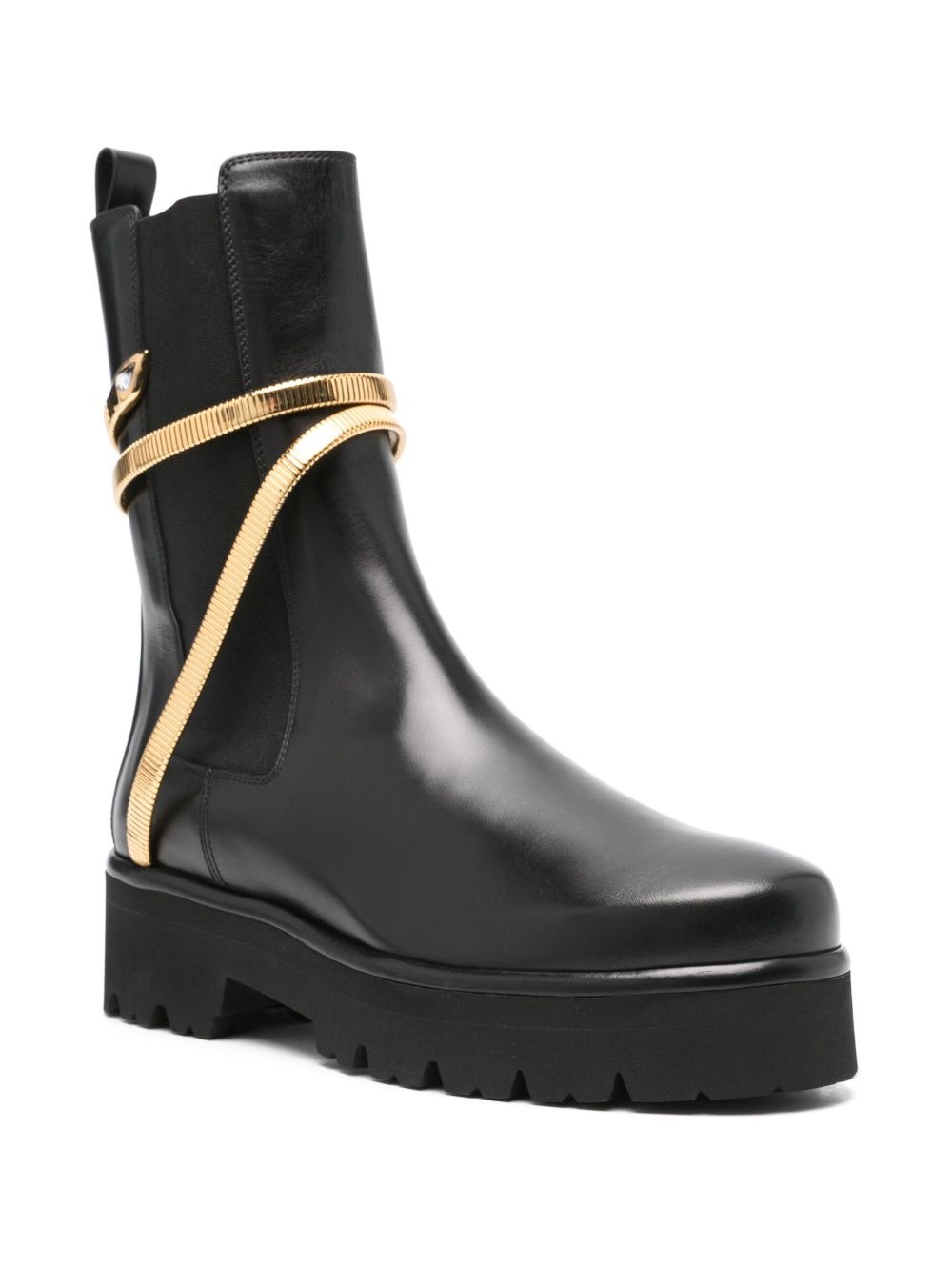 45mm snake-detail boots - 2