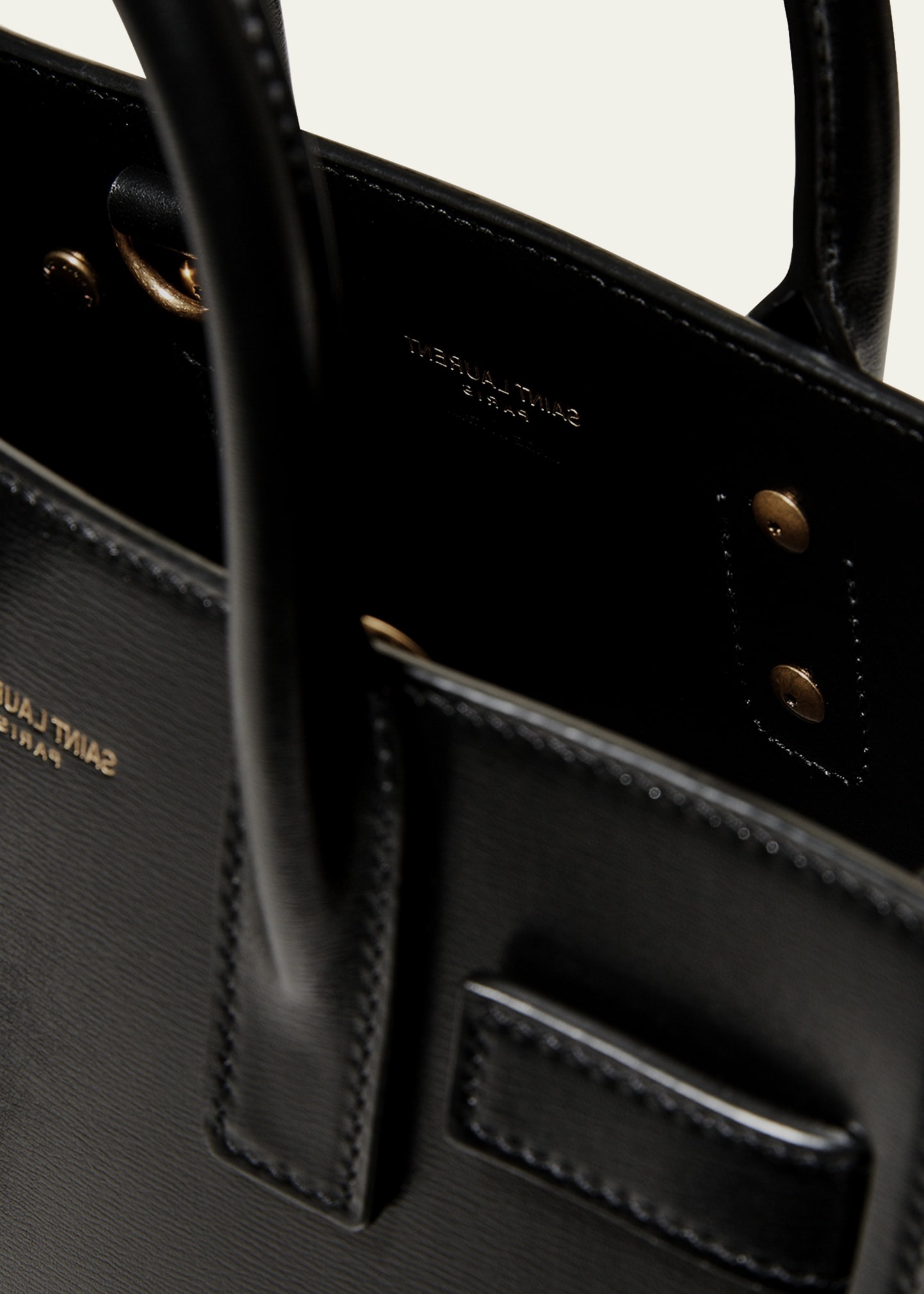 Sac de Jour Nano Shiny Leather Satchel Bag - 4