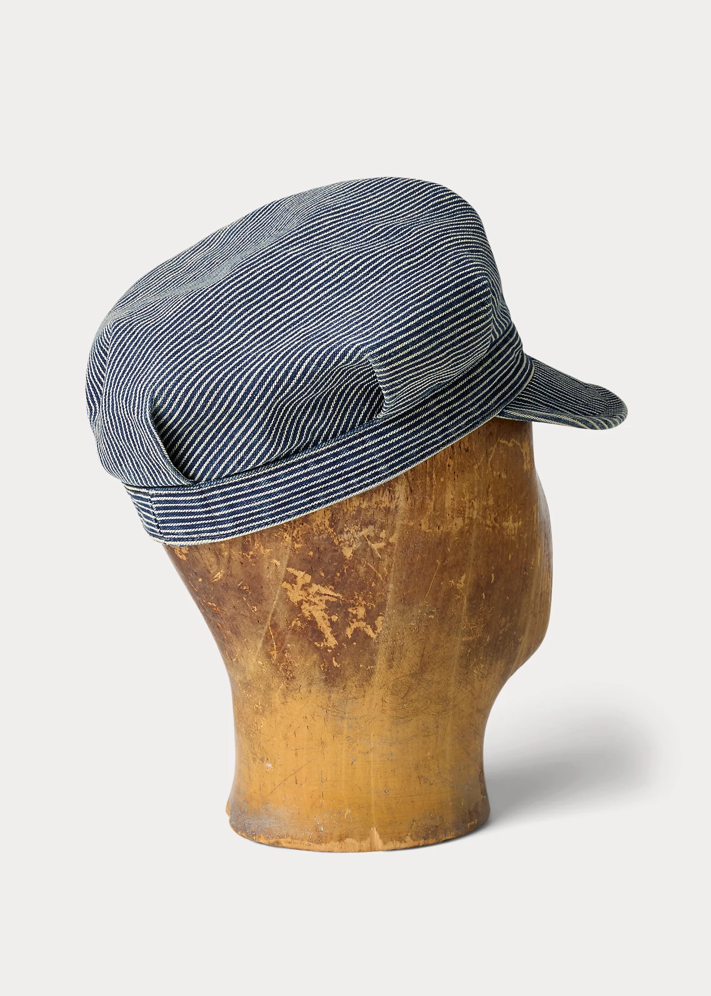 Striped Piqué Railman Cap - 2