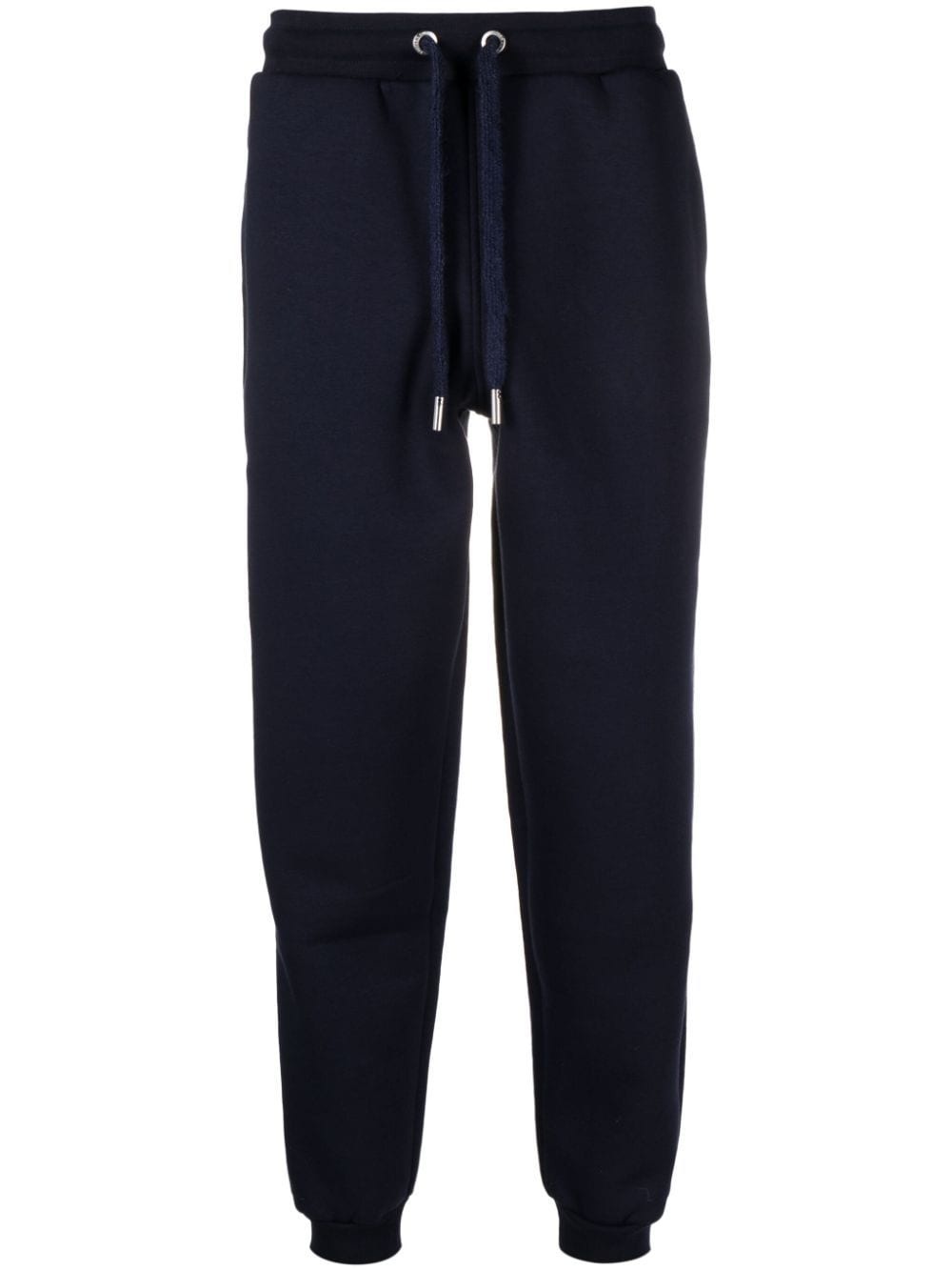 drawstring-waist tapered track pants - 1