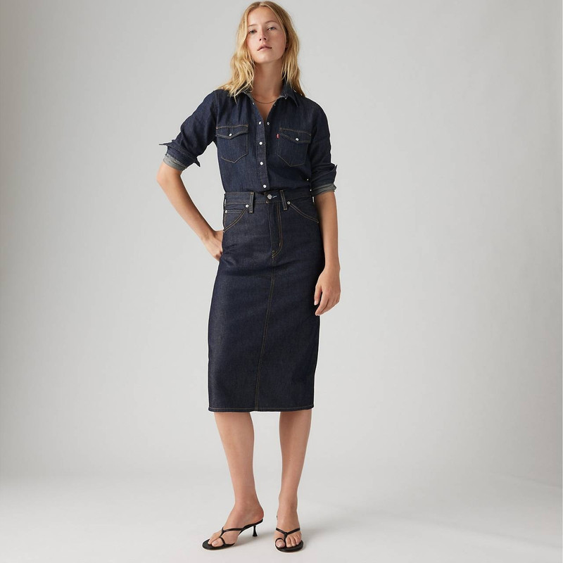 Levi's HIGH RISE SLIT SKIRT outlook