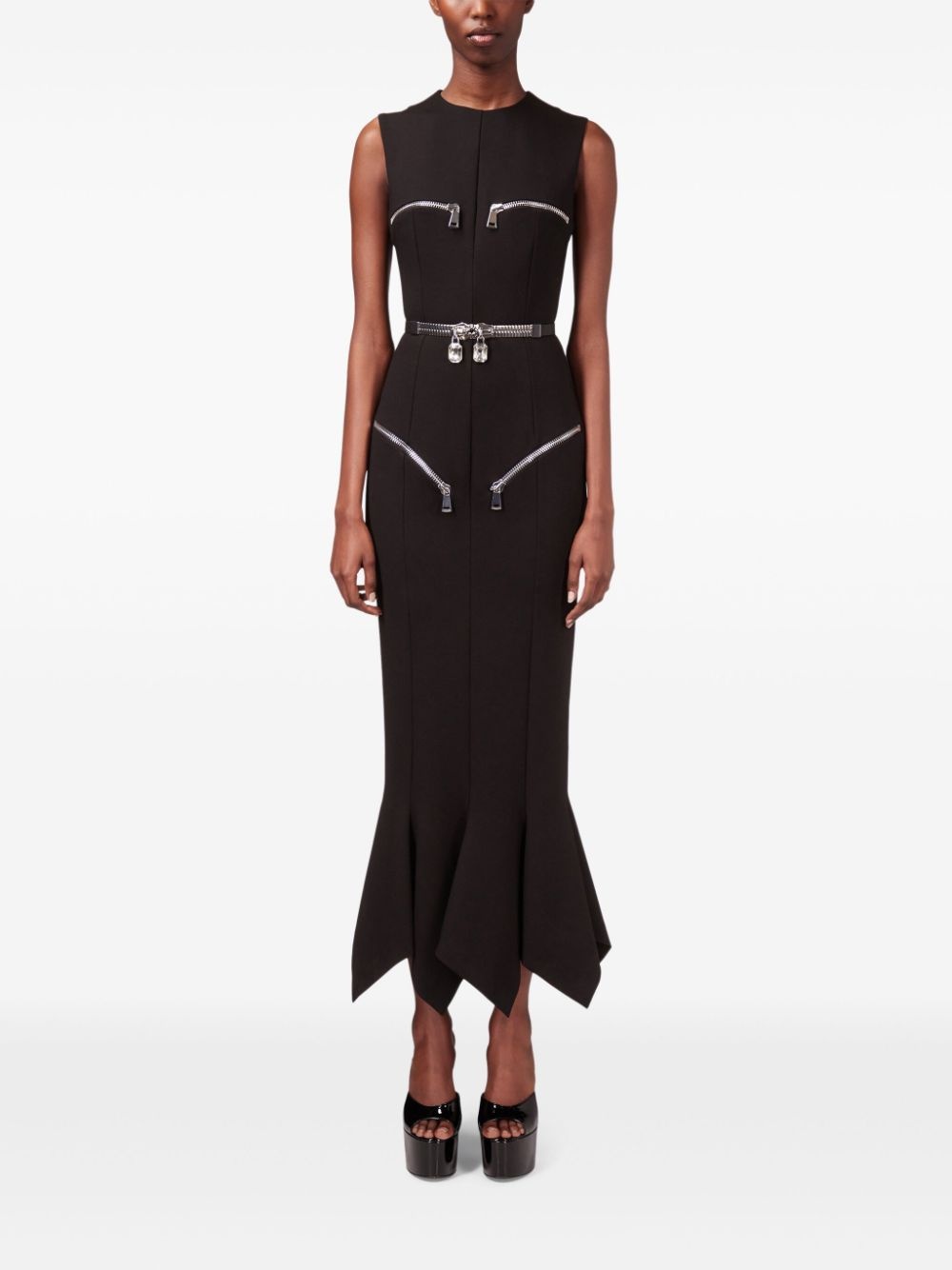 handkerchief-hem dress - 2