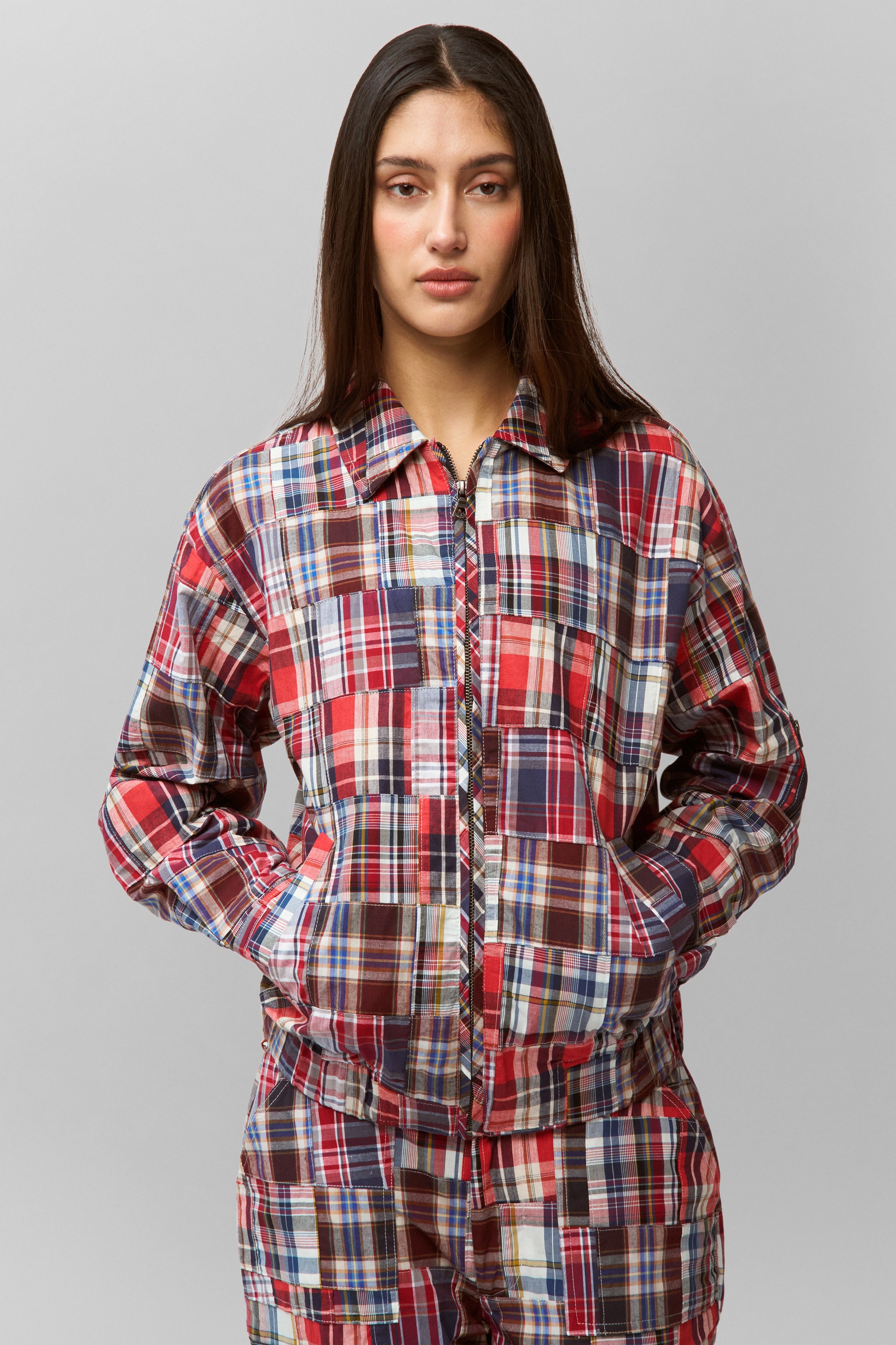 ADRIAN PATCHWORK BOMBER - 2