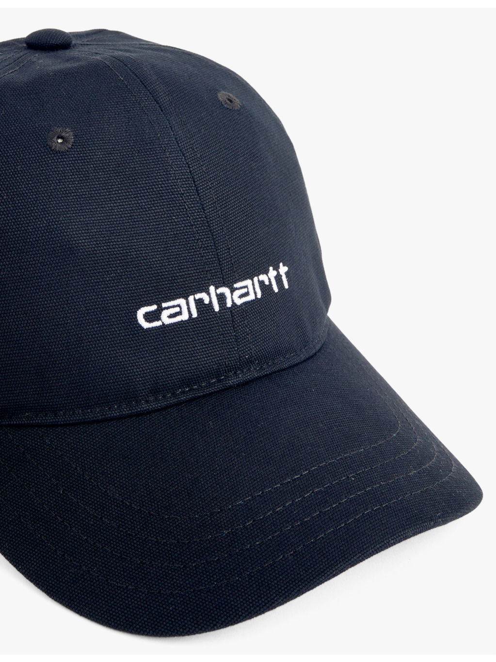 Canvas Script cotton cap - 2