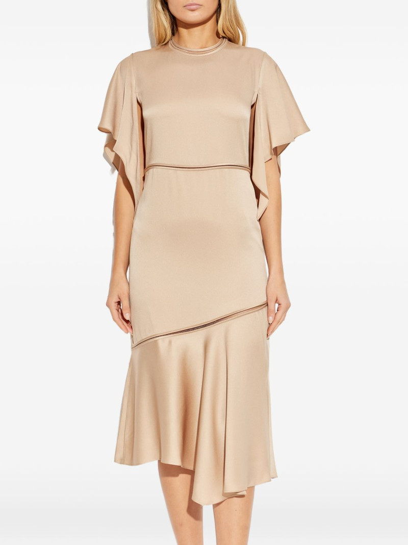 layered asymmetrical-hem dress 3
