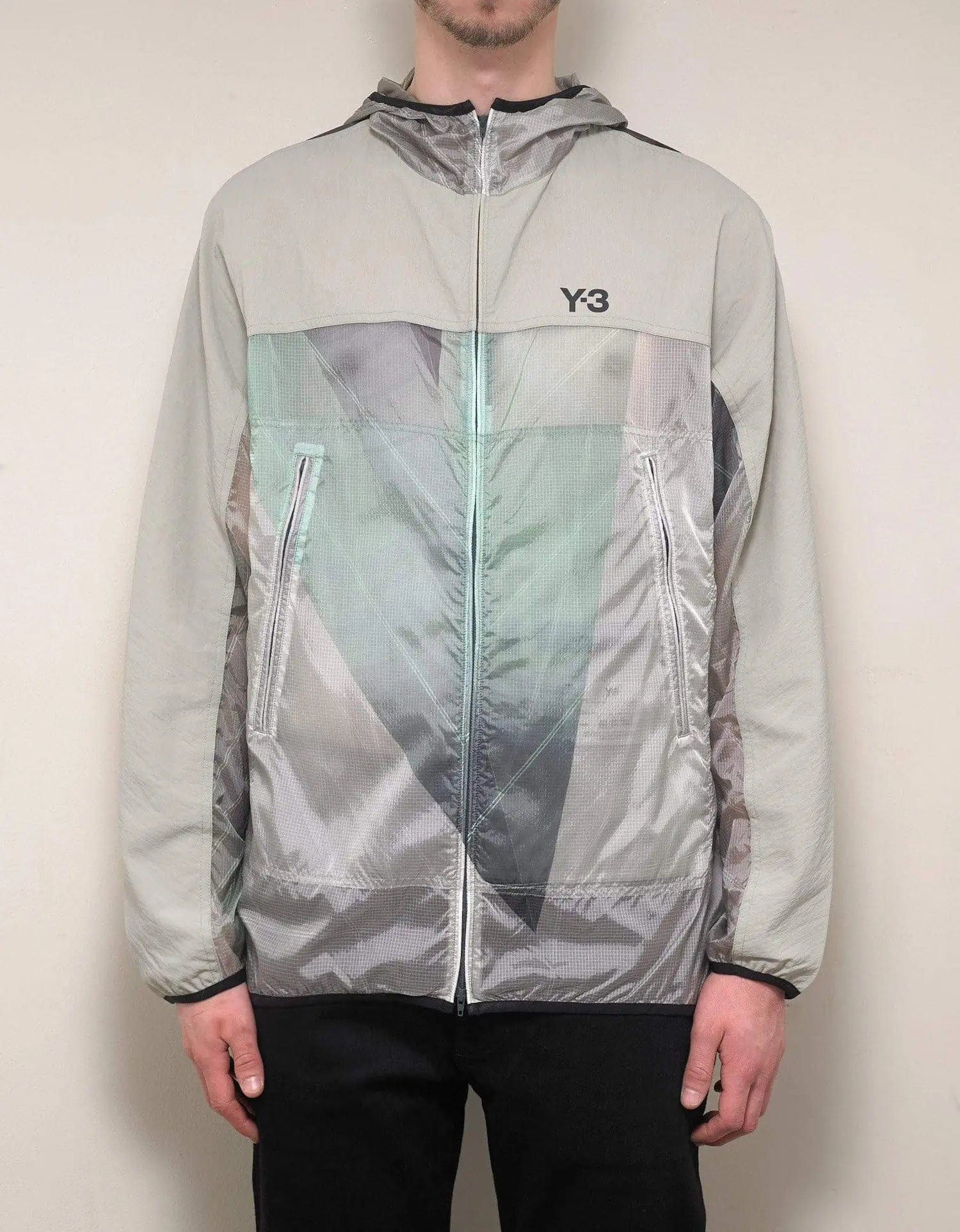 Y-3 Beige AOP Packable Jacket - 5