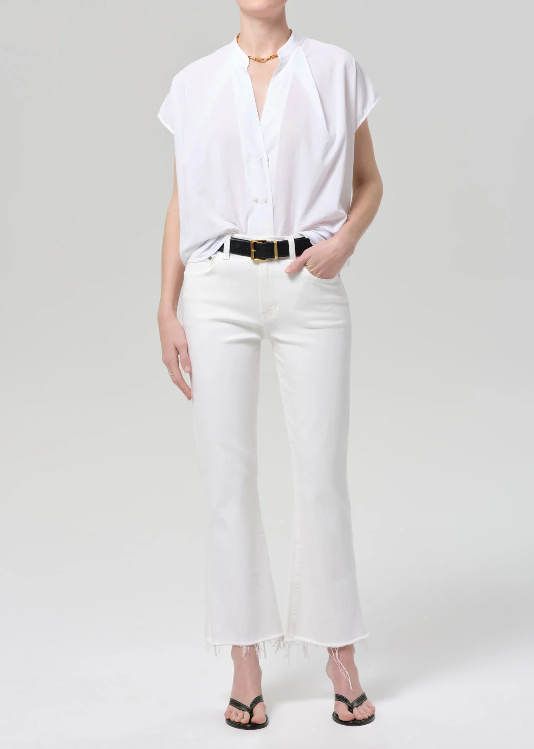 Penelope Blouse In White - 1