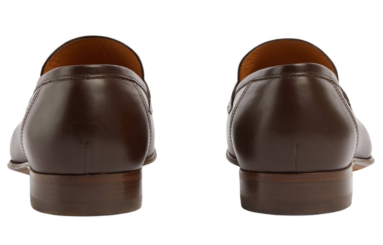 Gucci Interlocking G Loafer 'Dark Brown Leather' 730134-06F00-2140 - 4