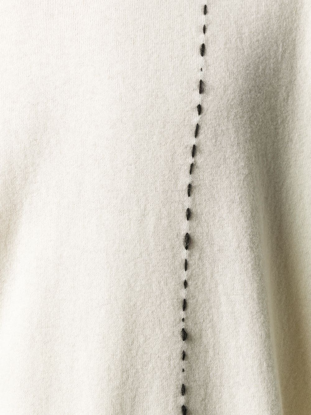 stitch-detail wool jumper - 5