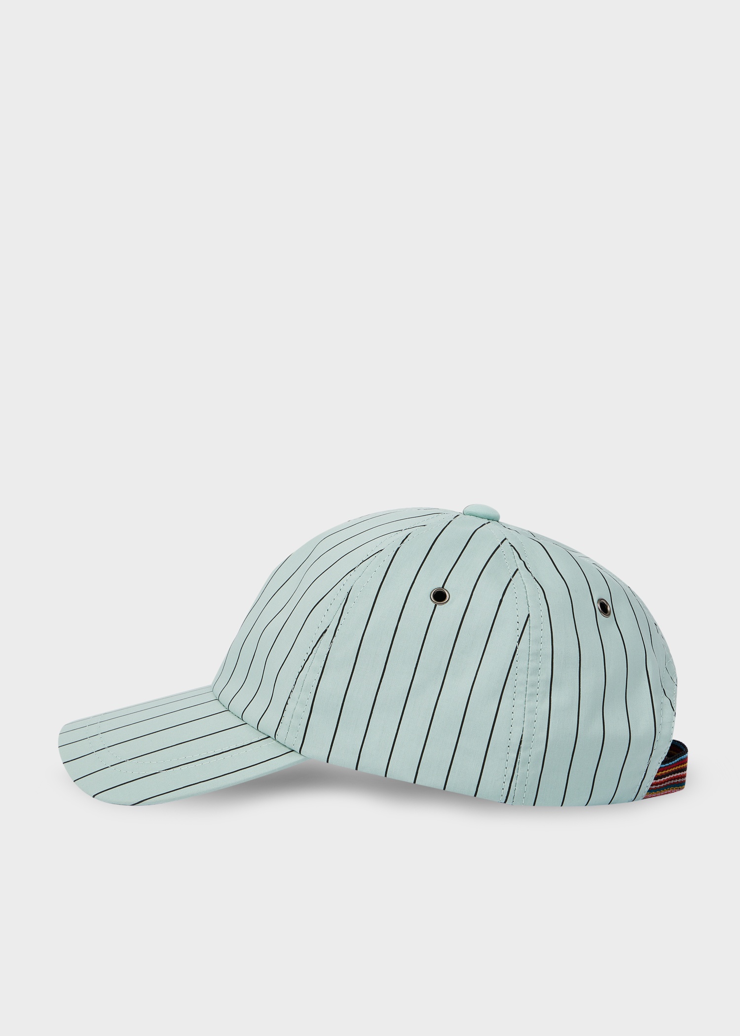 Green Stripe Baseball Cap - 1