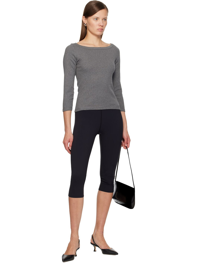 FLORE FLORE Gray Steffi T-shirt outlook