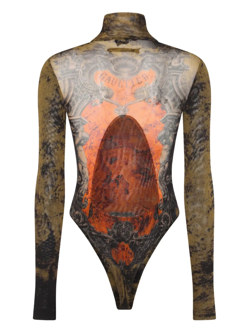Jean Paul Gaultier Women Graphic Print Bodysuit - 2