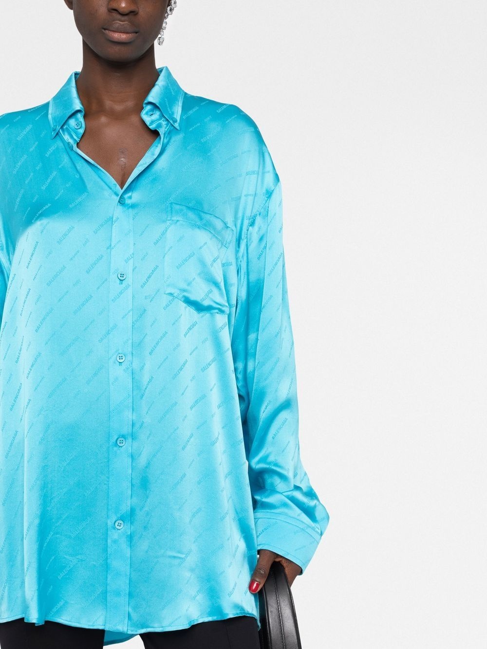 Balenciaga silk shirt 2025