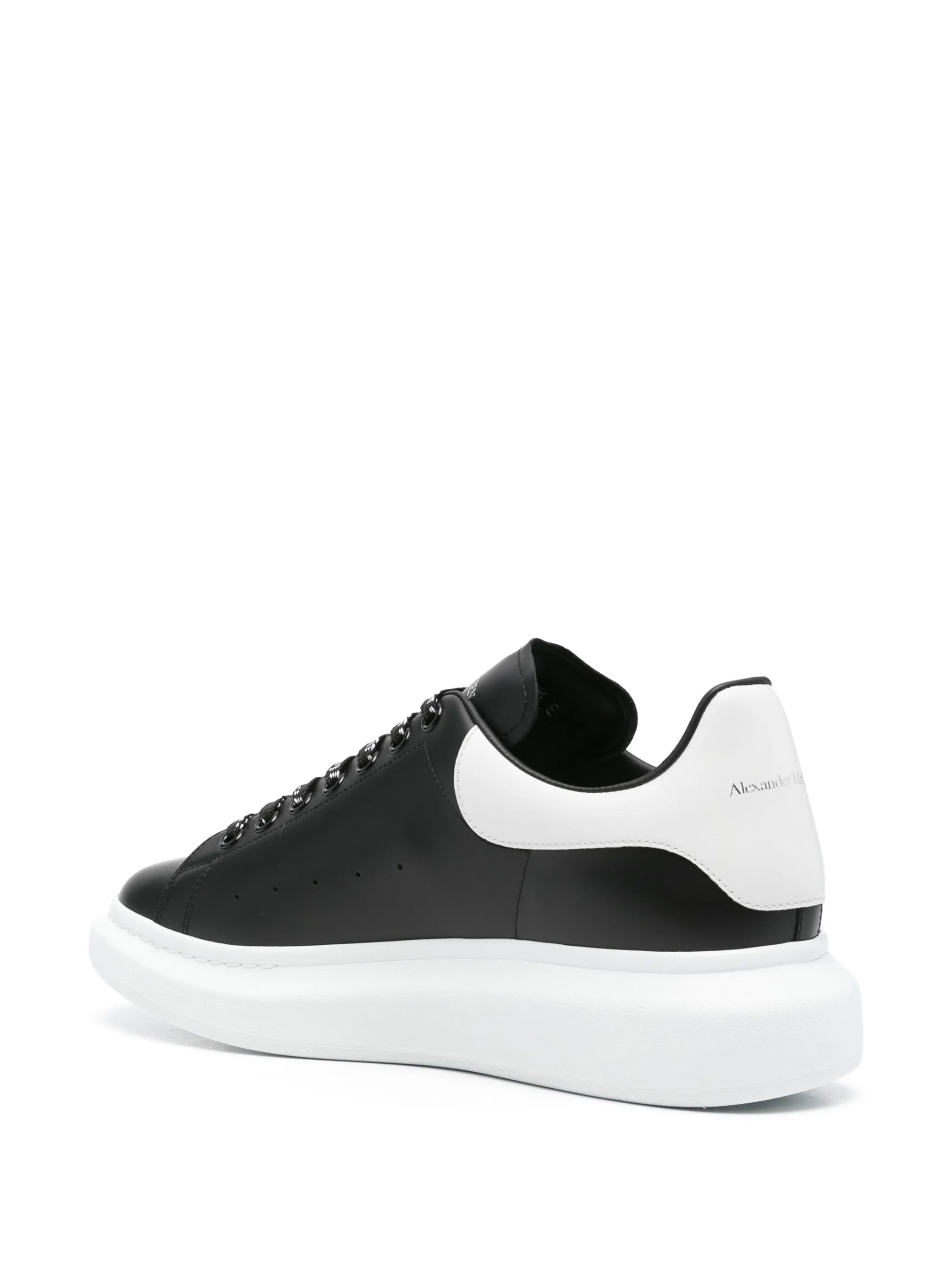 Alexander Mcqueen NEW TECH CALF CHUNKY SOLE SNEAKER BLKWHT - 4