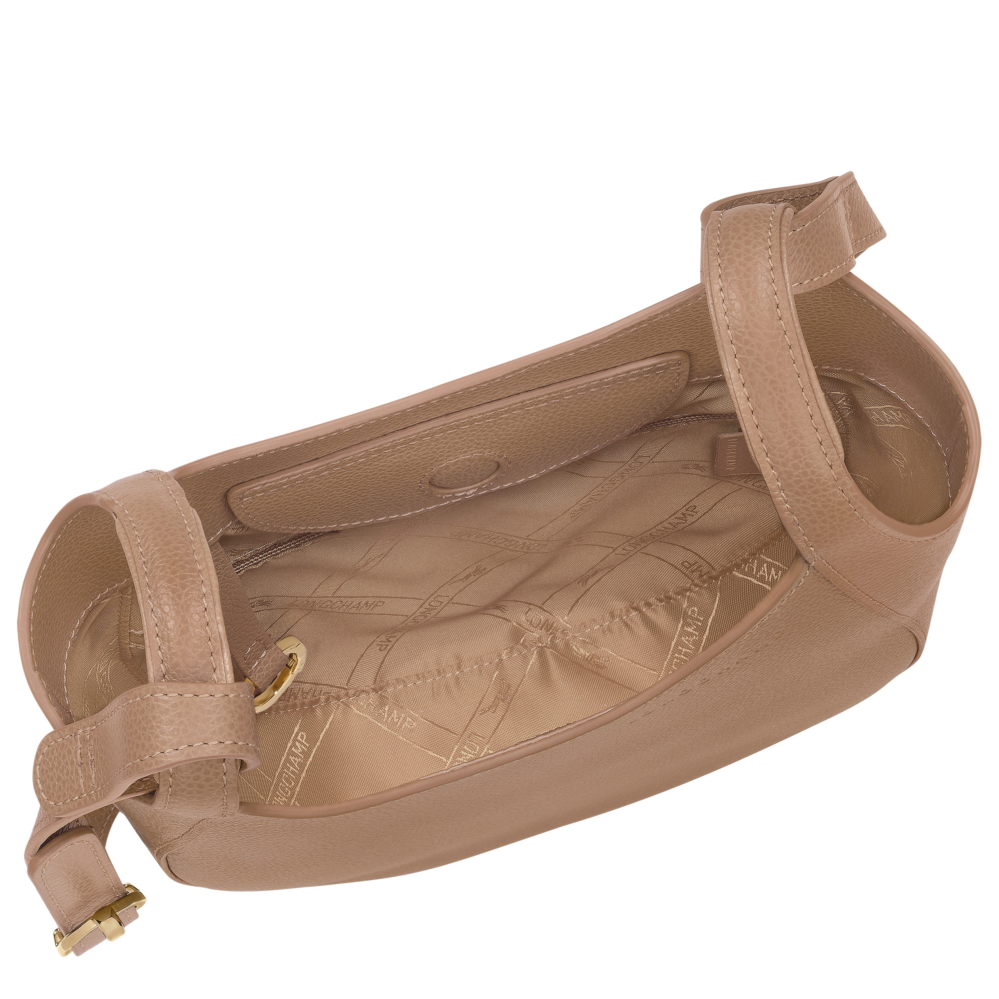 Le Foulonné S Crossbody bag Biscuit - Leather - 5