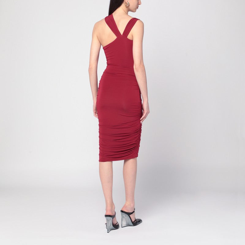Isabel Marant One-Shoulder Ethel Dress In Light Burgundy Women - 2