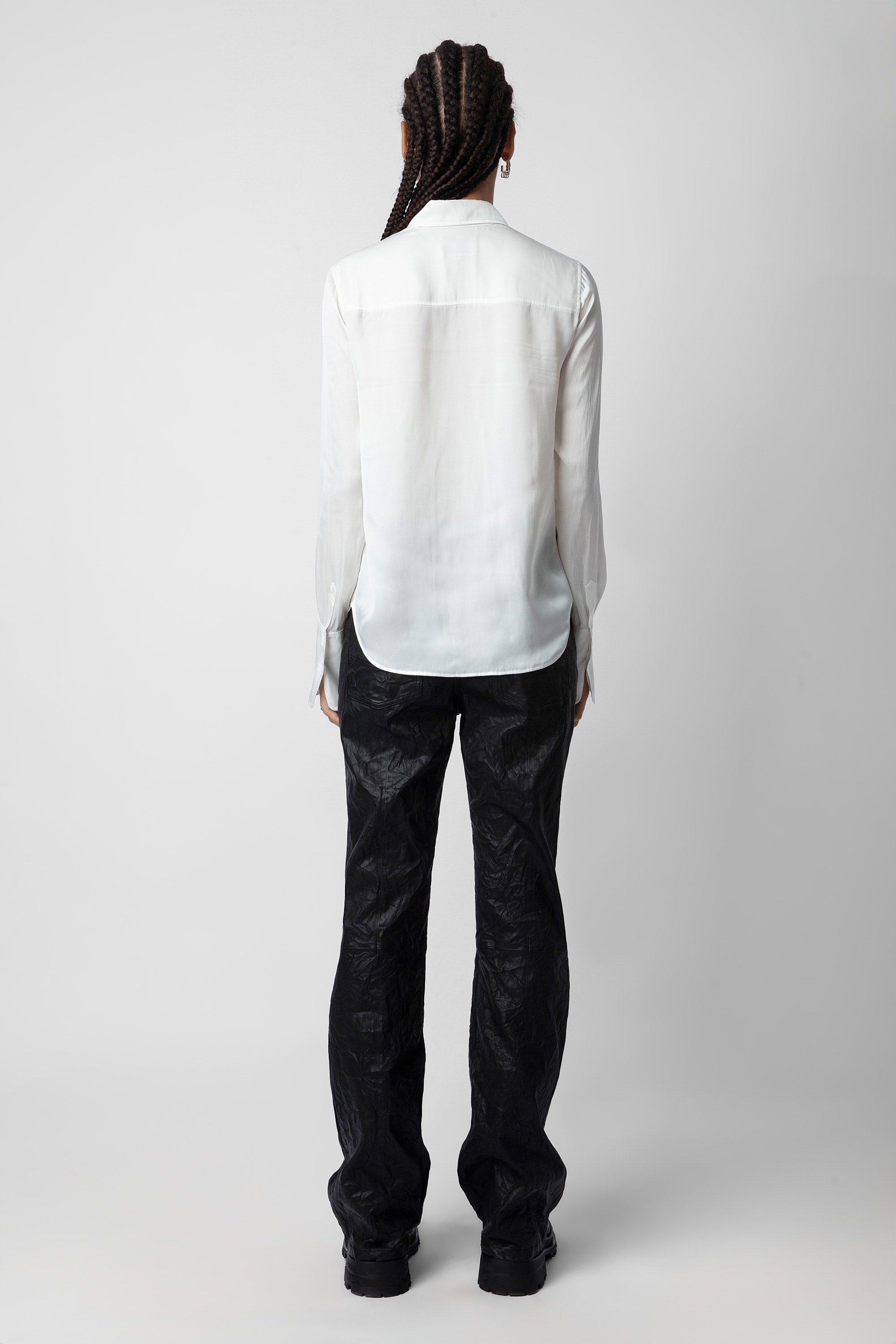 Tasko Satin Shirt - 5