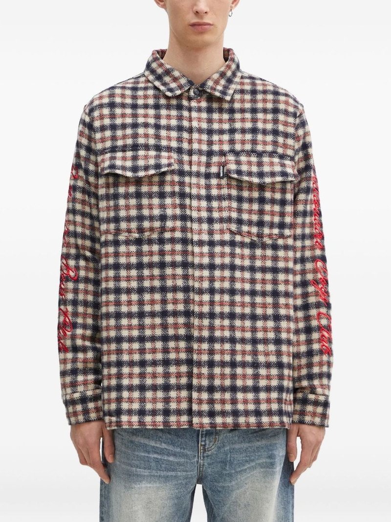 BILLIONAIRE BOYS CLUB check-pattern shirt outlook