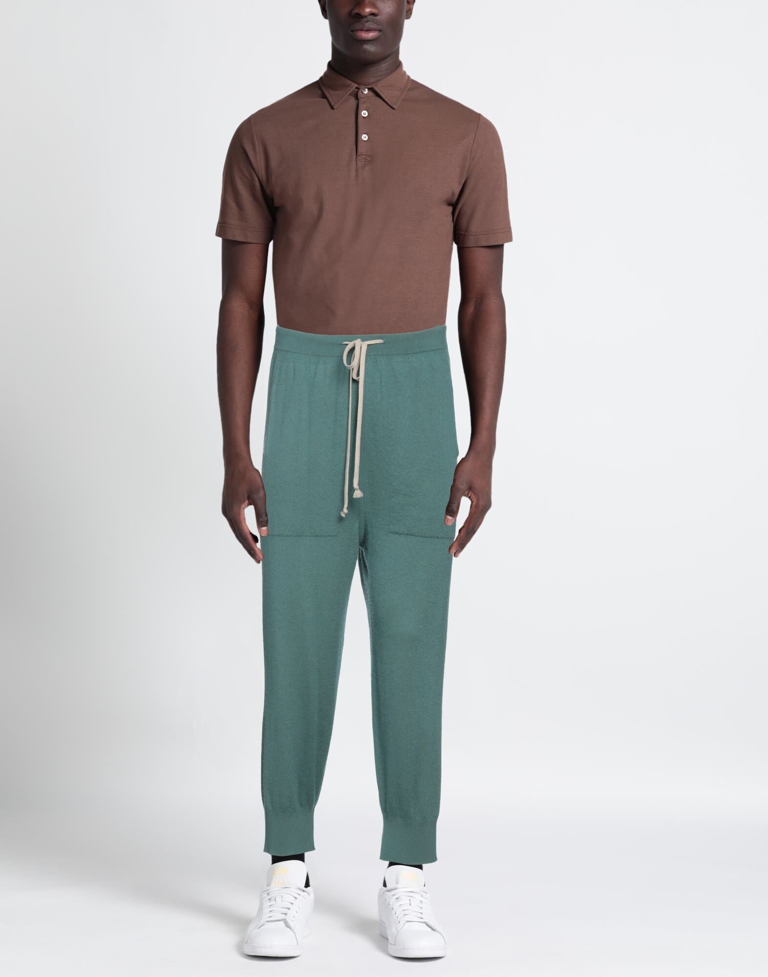 Green Men's Casual Pants - 2