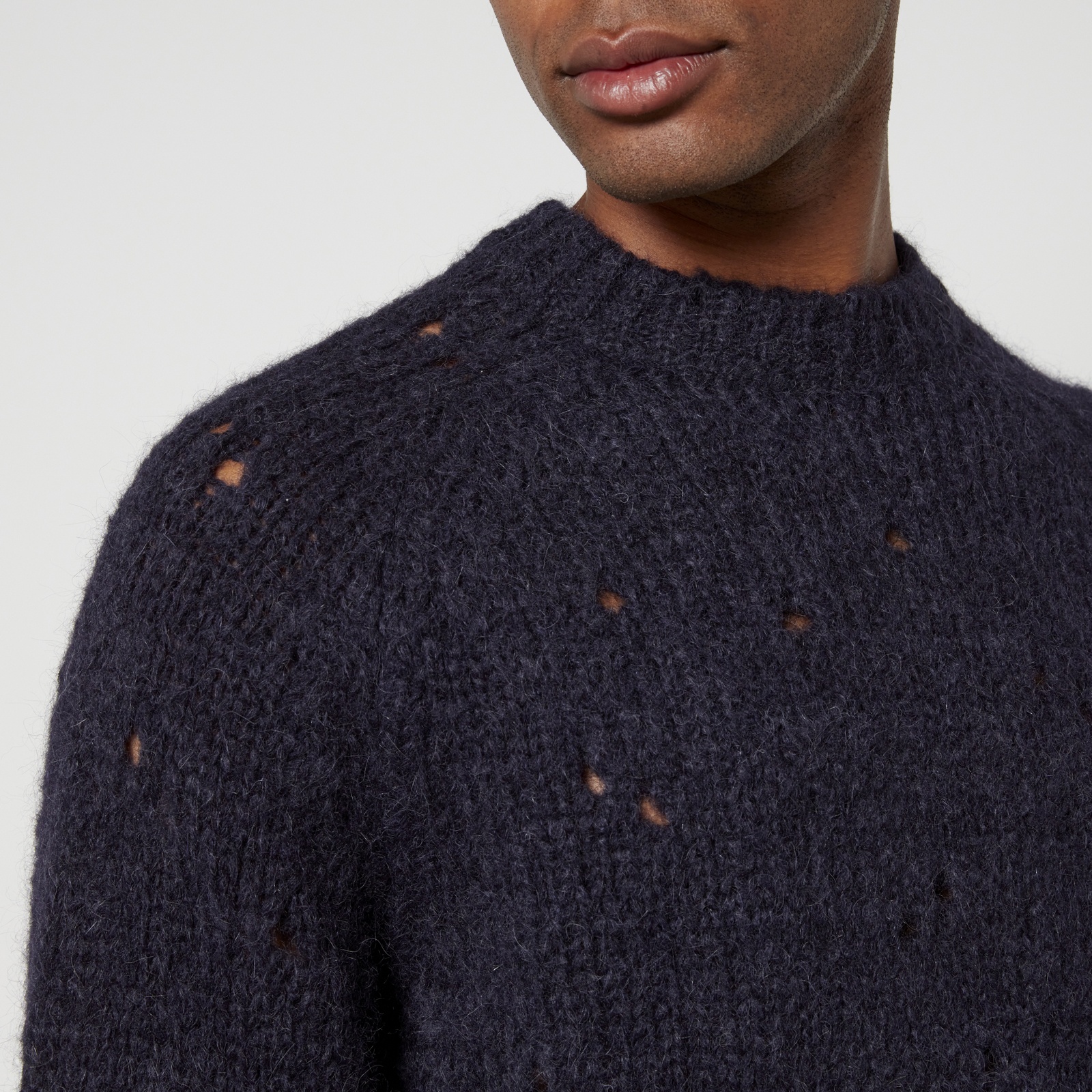 Our Legacy Needle Drop Open Knit Jumper - 4