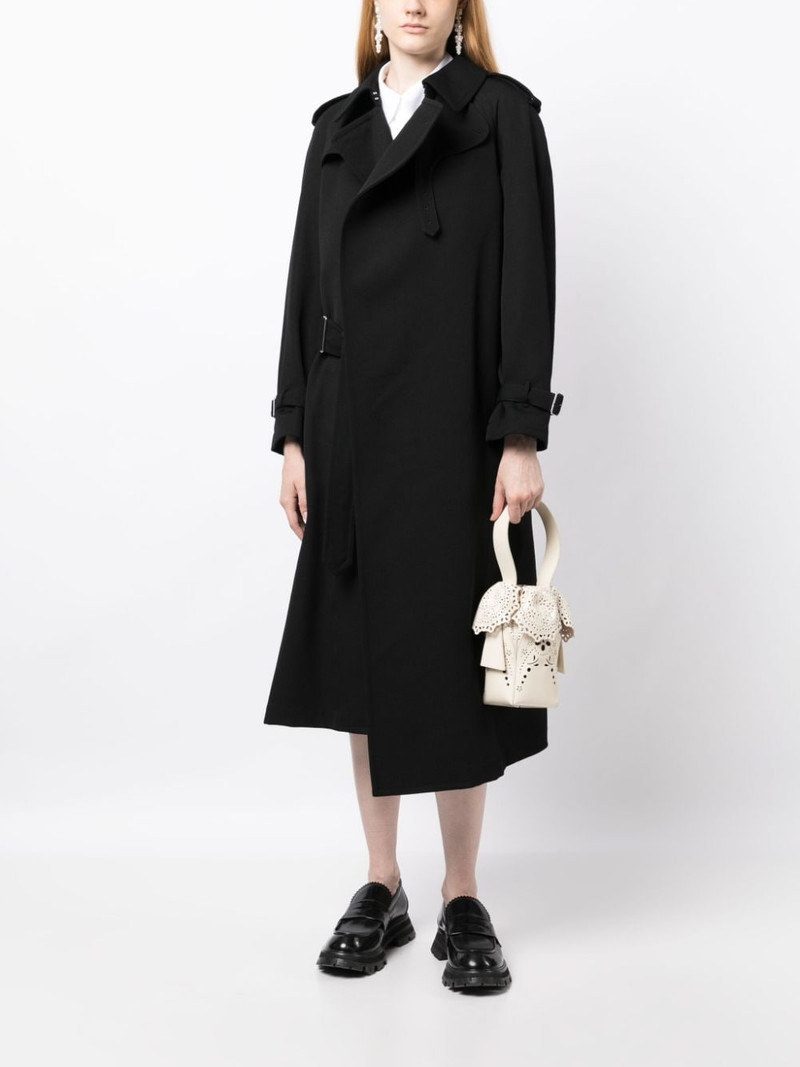 Comme des Garçons Comme des Garçons notched-lapels wool coat outlook