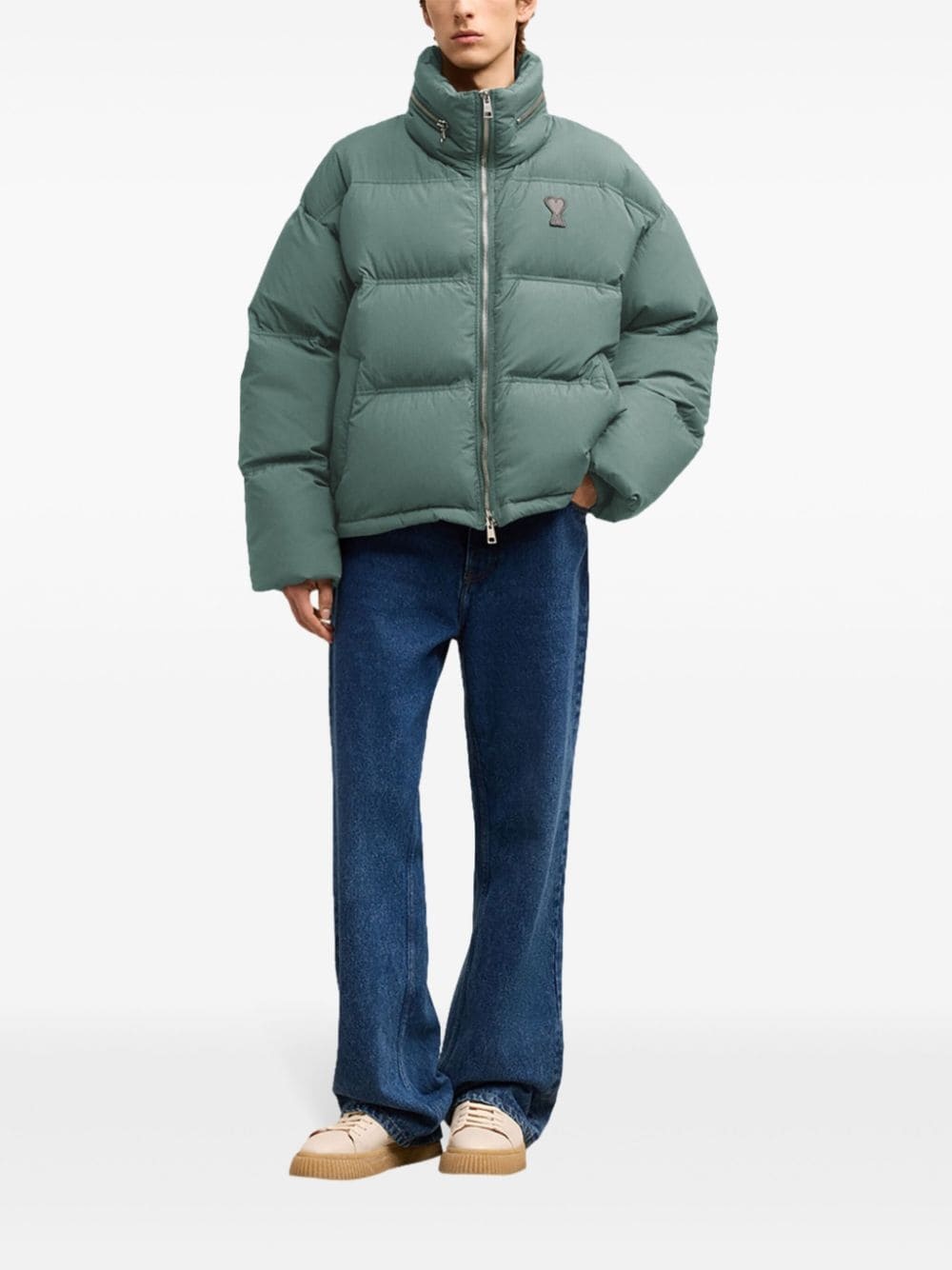 Ami de Coeur down puffer jacket - 2