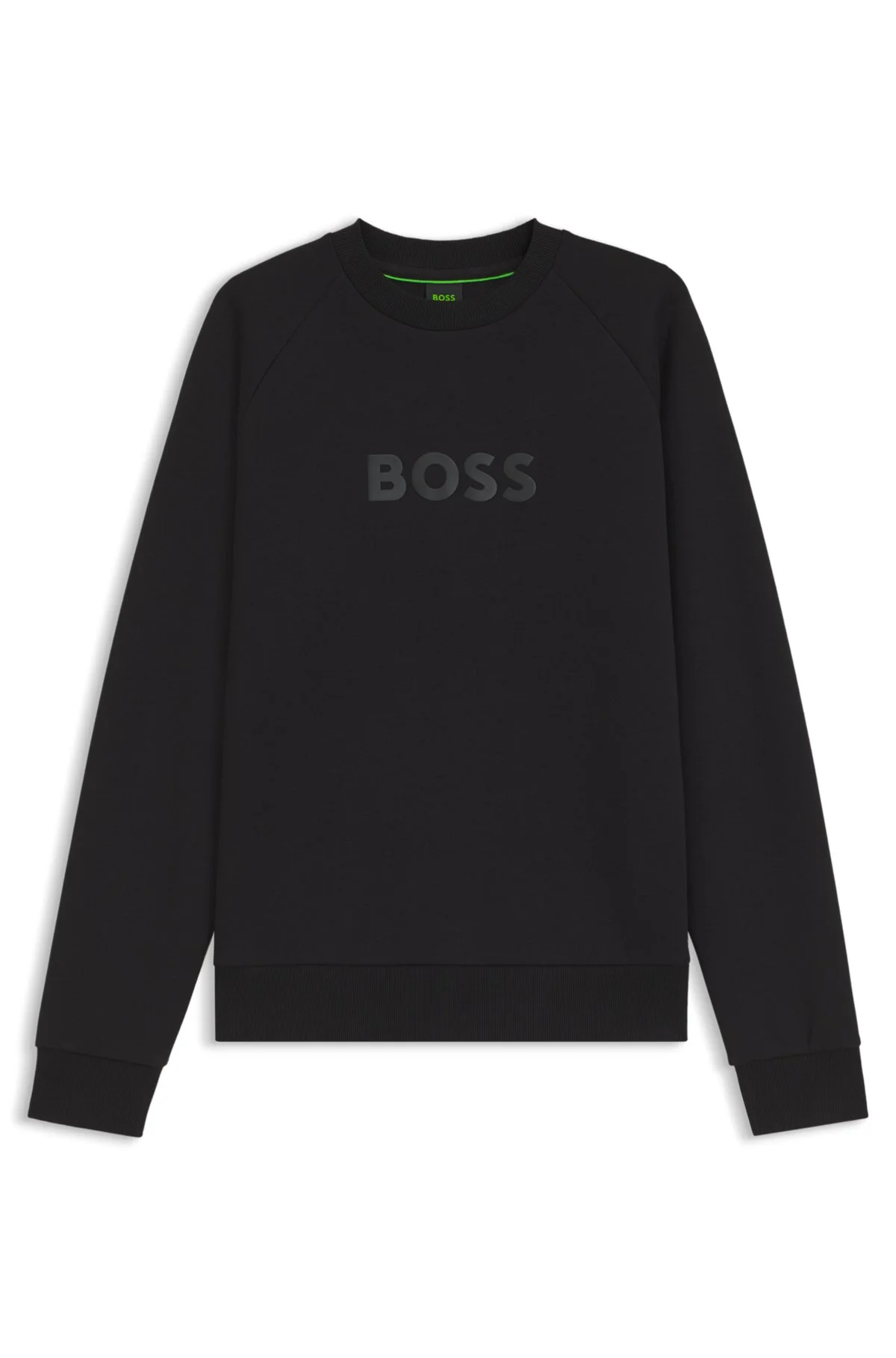CREWNECK SWEATSHIRT WITH A PUFFED LOGO - 1