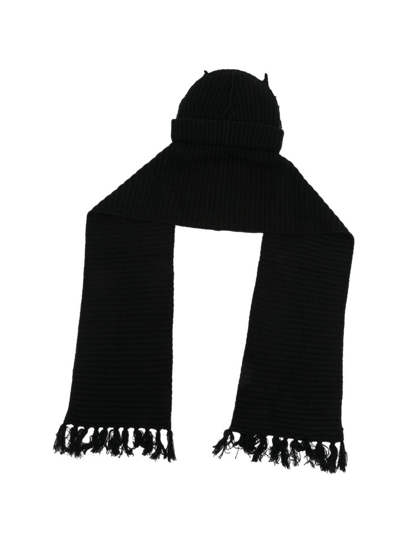CHARLES JEFFREY LOVERBOY chunky ears beanie hat outlook