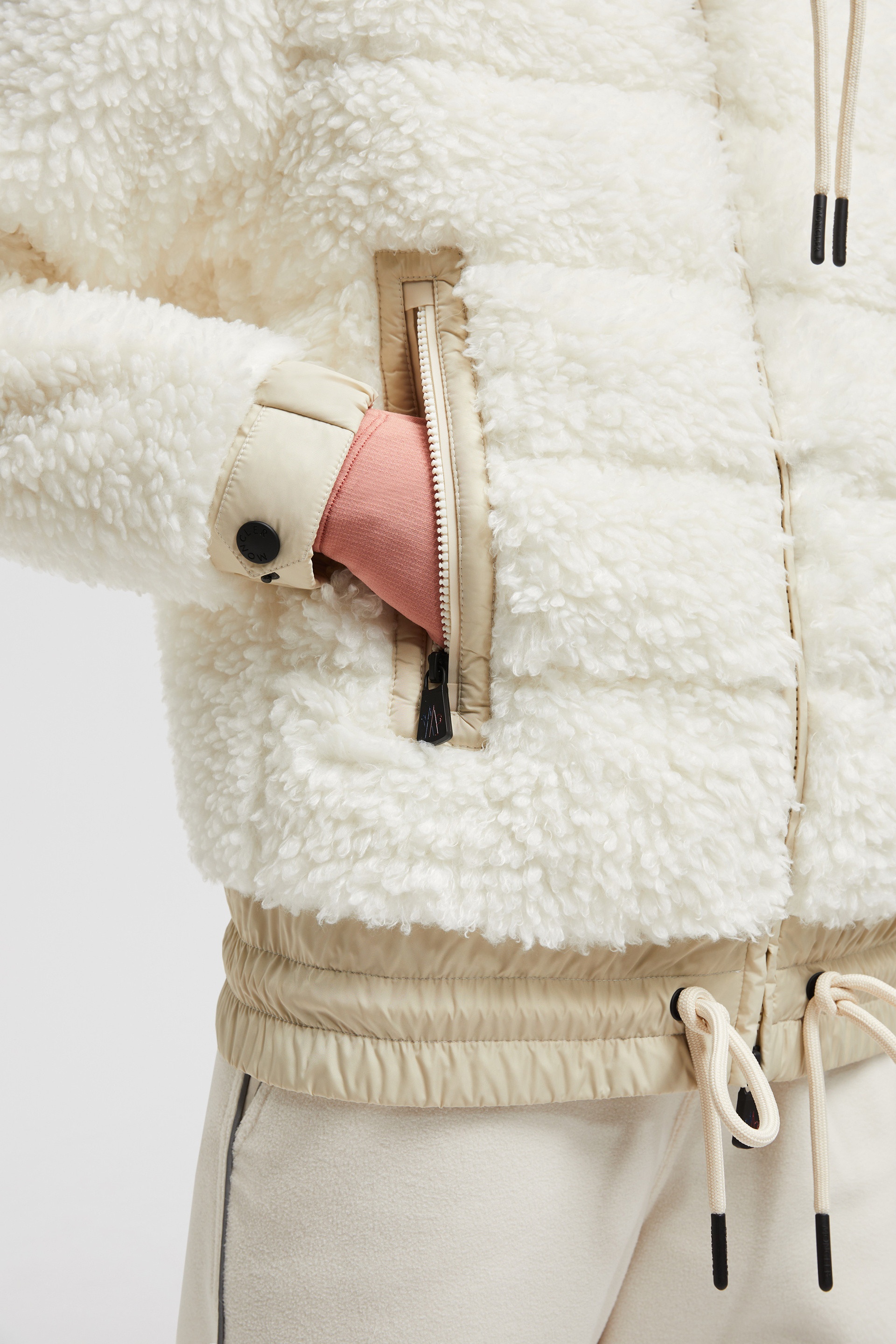 Padded Teddy Zip-Up Cardigan - 7