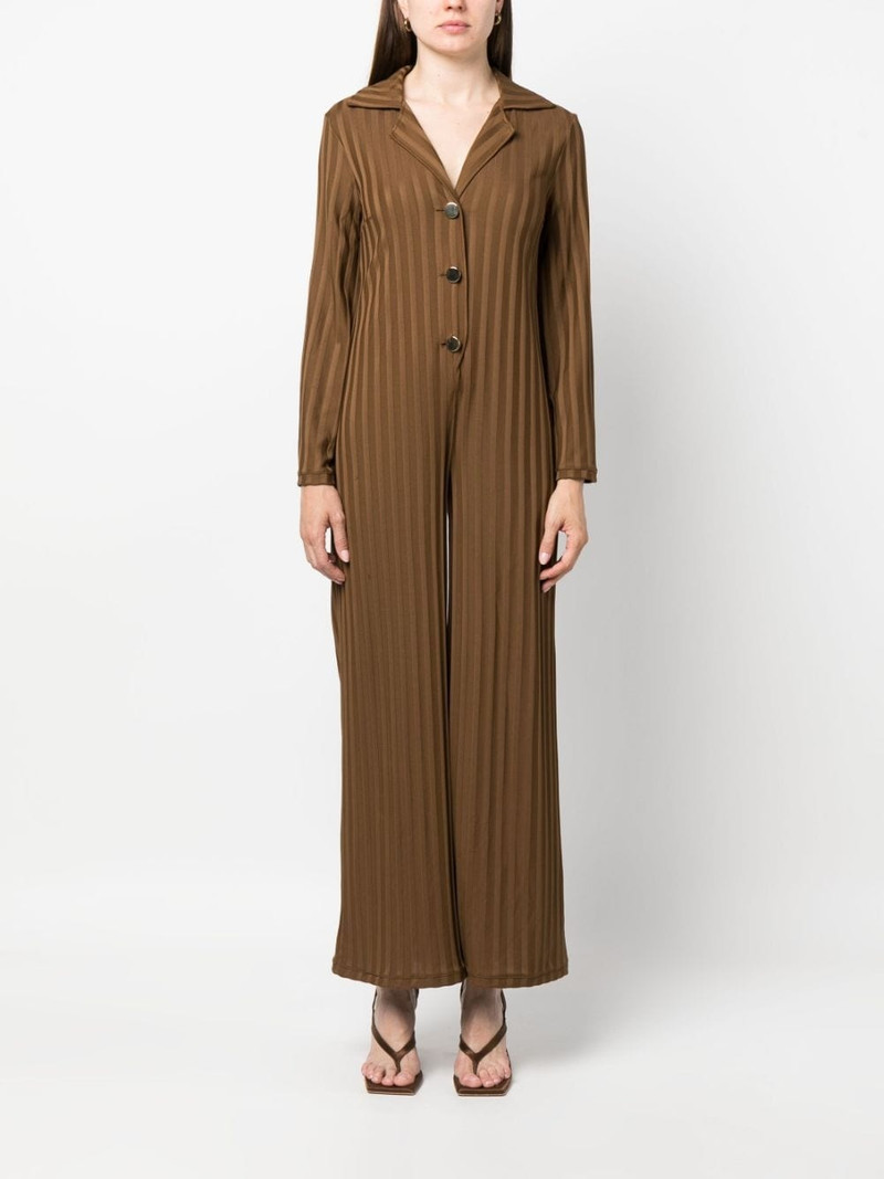 ribbed-knit cotton jumpsuit 6