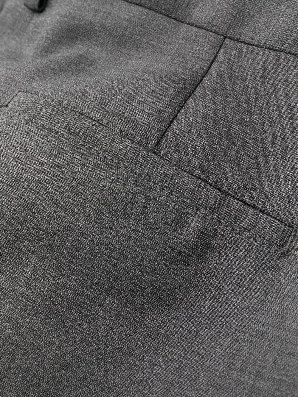 straight-cut tailored trousers - 5