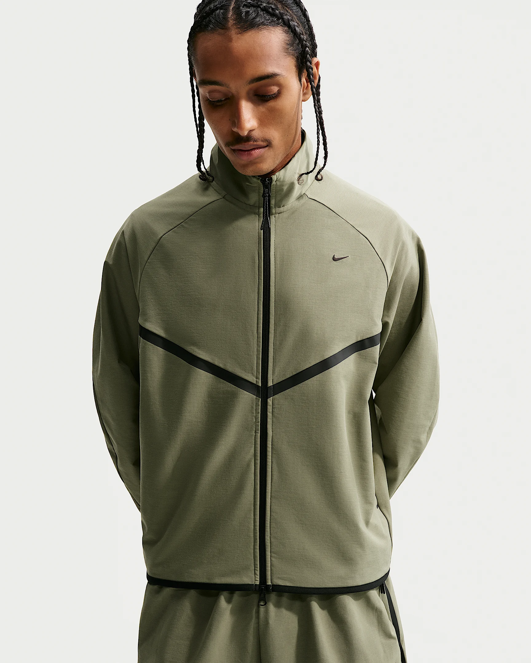 Nike Sportswear Tech Men's Dri-FIT Shori Knit Track Jacket - 1