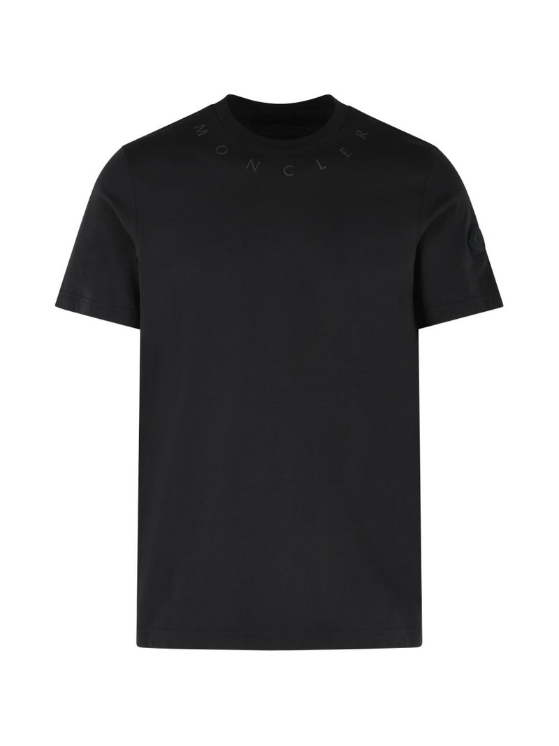 ribbed logo T-shirt 1